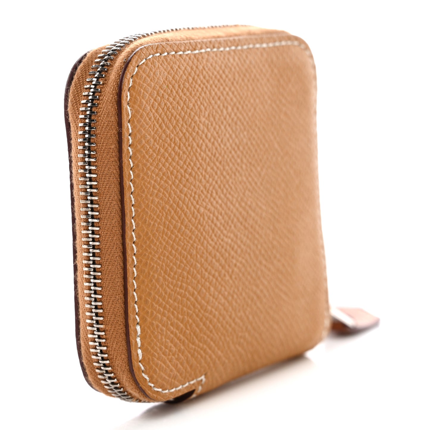 Epsom Silk'in Coin Purse Sesame