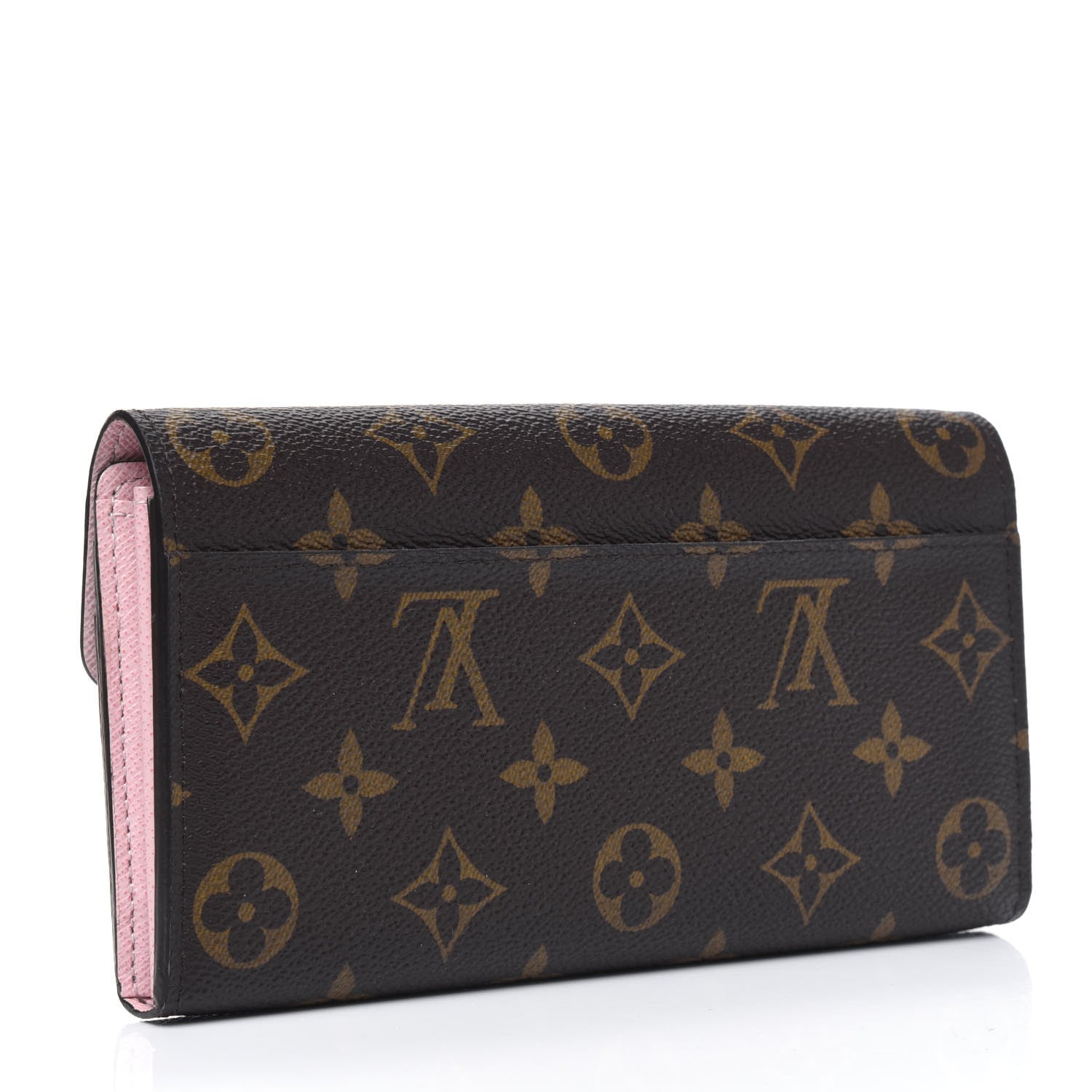 Louis Vuitton Monogram Sarah Wallet NM Rose Ballerine 2 of 4