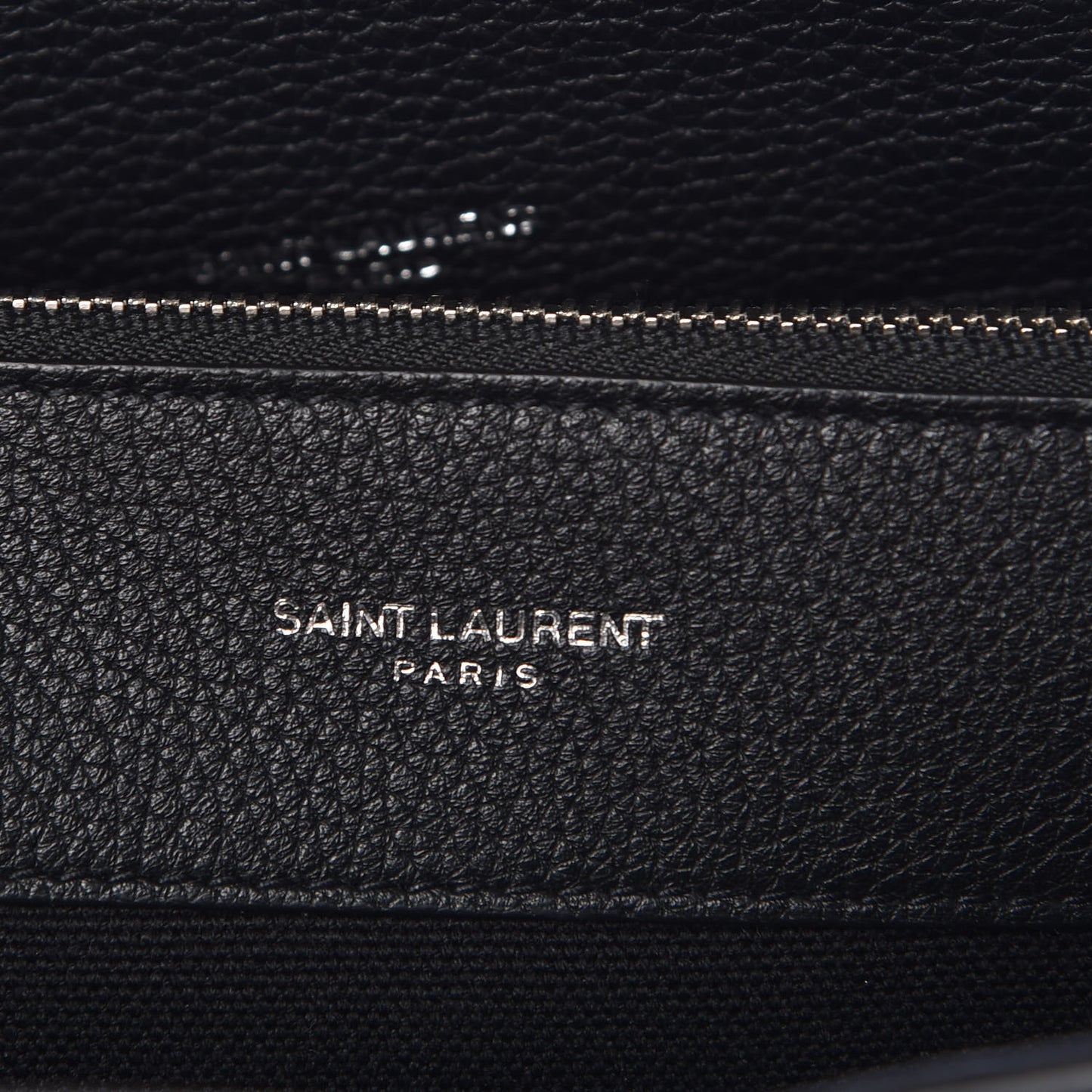 Grained Calfskin Baby Sac De Jour Souple Black