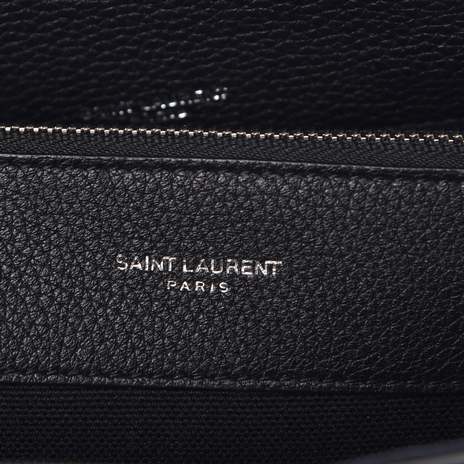Saint Laurent Grained Calfskin Baby Sac De Jour Souple Black 8 of 11