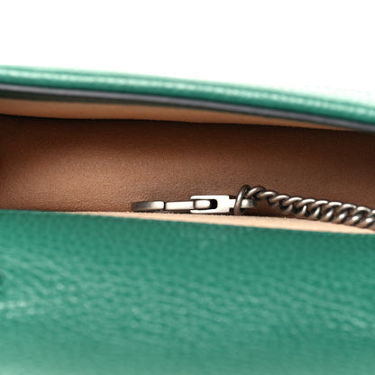 Gucci Calfskin Super Mini Dionysus Shoulder Bag Emerald 5 of 9