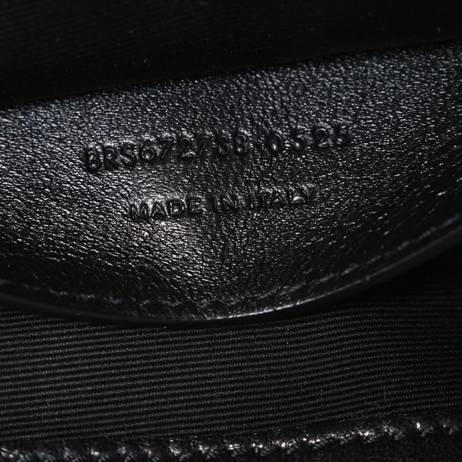 Saint Laurent Lambskin Quilted Monogram Mini Nolita Black 6 of 9