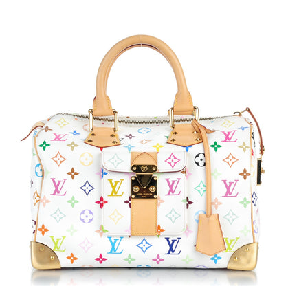Louis Vuitton Monogram Multicolor Speedy 30 White 1 of 7