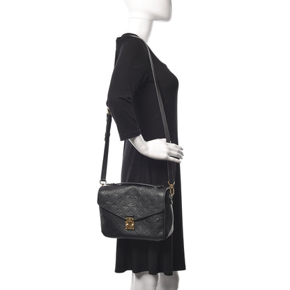 Louis Vuitton Empreinte Pochette Metis Black 2 of 11