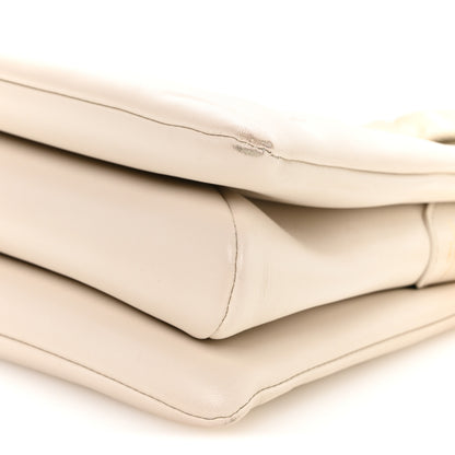 Louis Vuitton Lambskin Embossed Monogram Coussin PM Beige Cream 9 of 9
