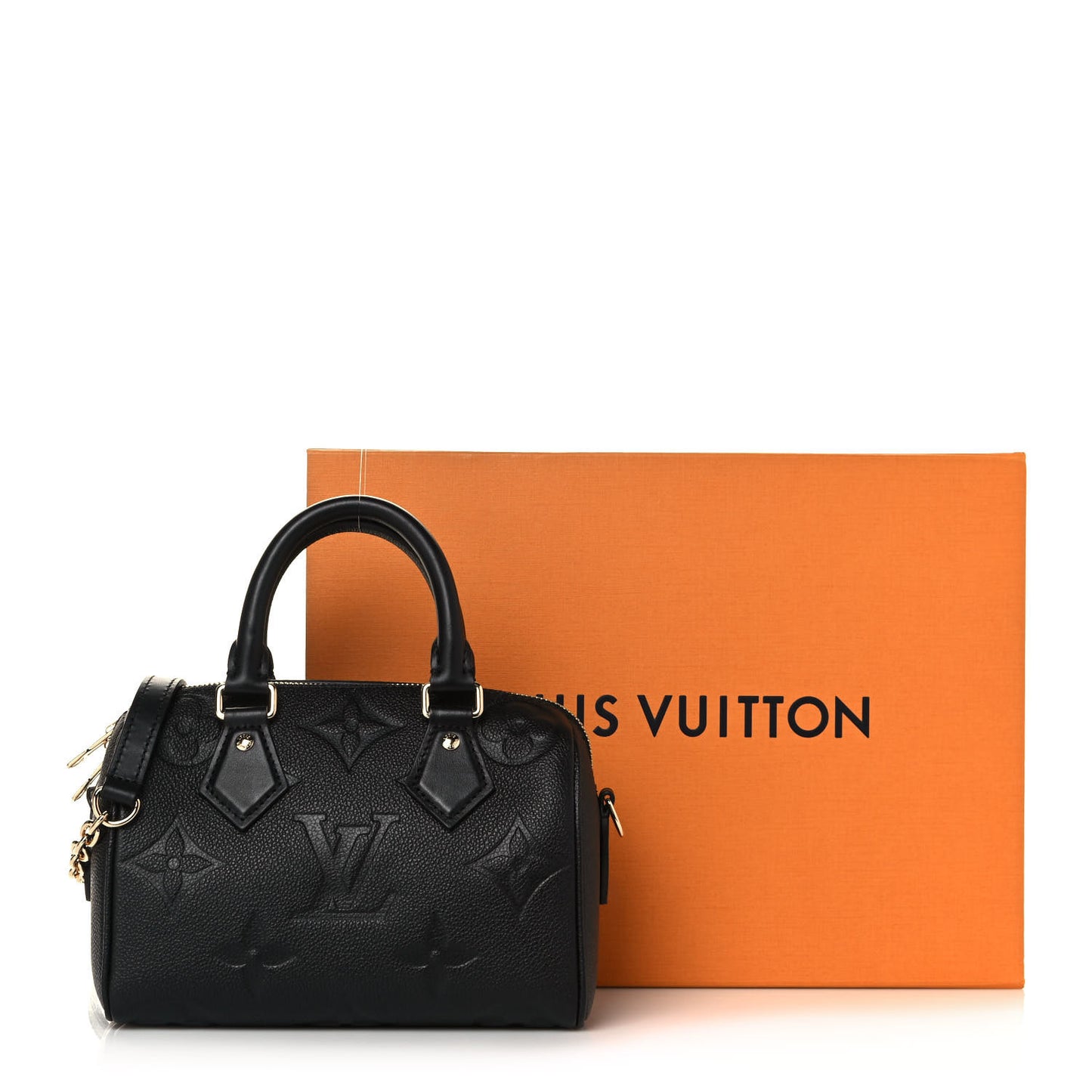 Empreinte Monogram Giant Speedy Bandouliere 20 Black