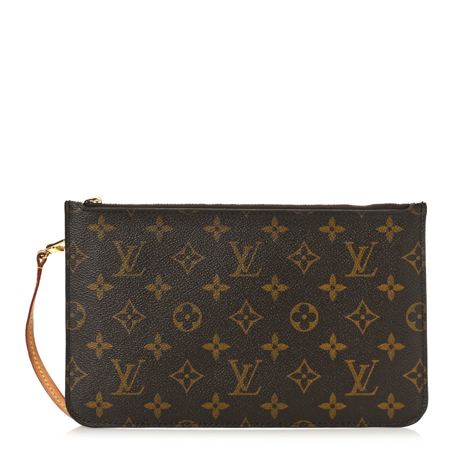 Louis Vuitton Monogram Neverfull MM GM Pochette Fuchsia 1 of 8