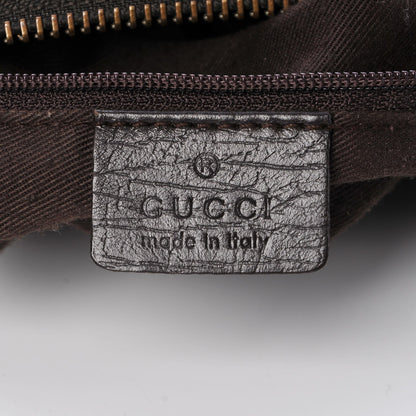 Gucci Monogram Vintage Web Mini Boston Dark Brown 6 of 26