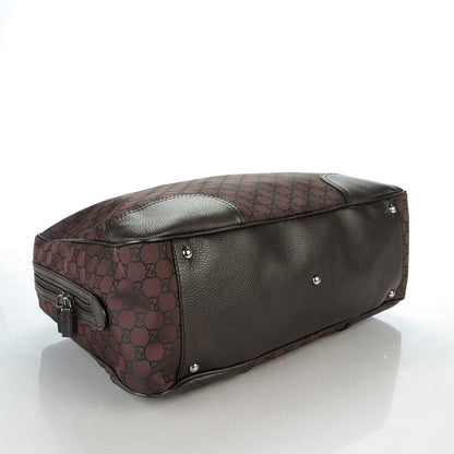Gucci Nylon Monogram Large Princy Duffle Bag Dark Brown 4 of 7