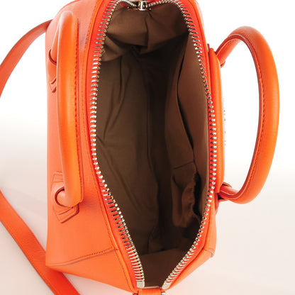 Givenchy Sugar Goatskin Small Antigona Orange 8 of 8