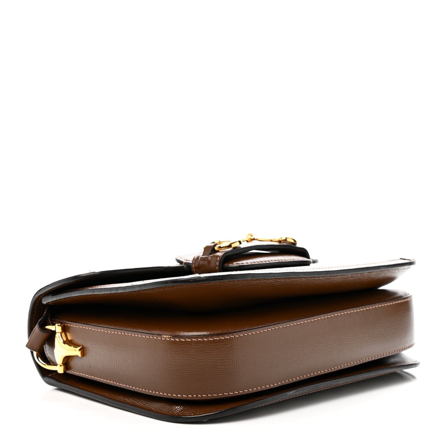 Gucci GG Supreme Monogram Horsebit 1955 Shoulder Bag Beige Brown Sugar 4 of 12