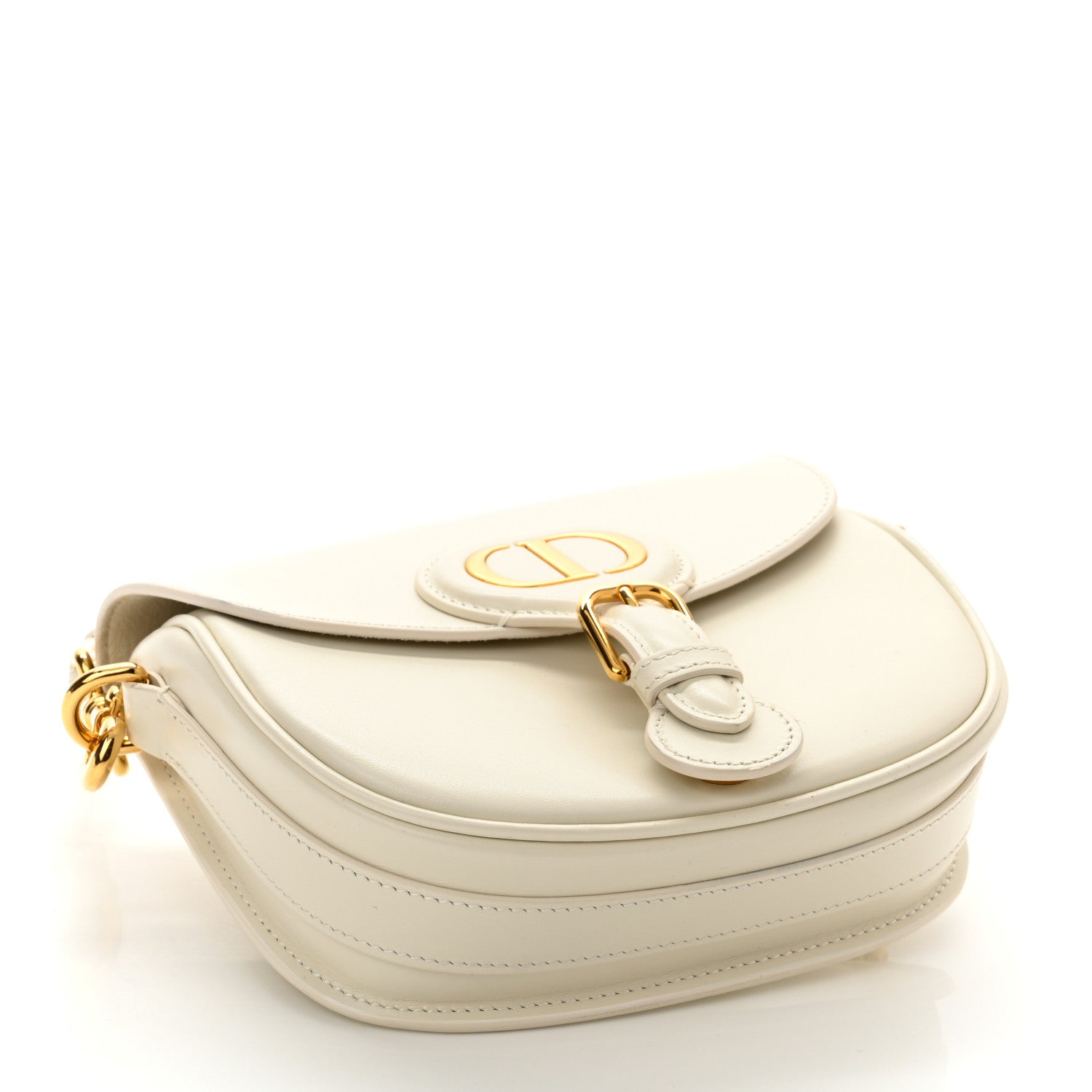 Christian Dior Box Calfskin Small Bobby Bag White 4 of 9