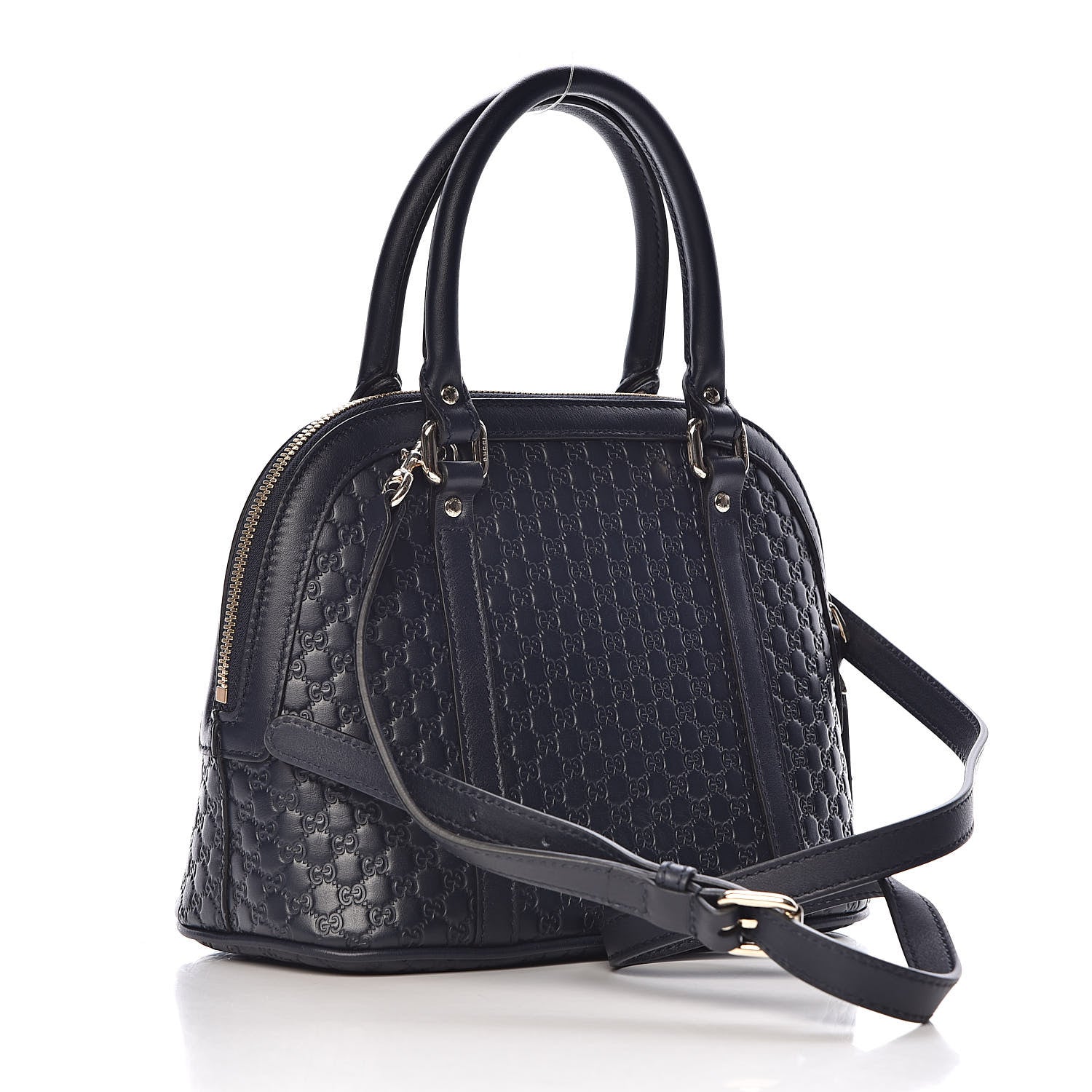 Gucci Soft Microguccissima Mini Dome Bag Blue 3 of 10