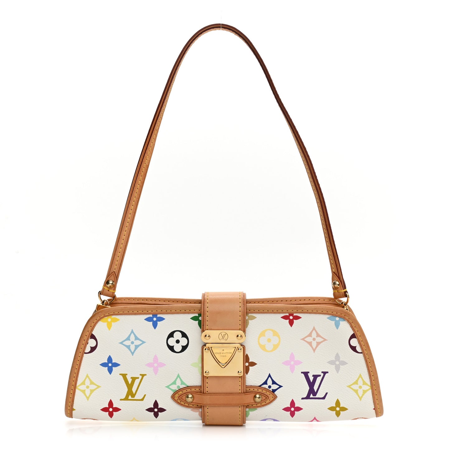Monogram Multicolor Shirley White
