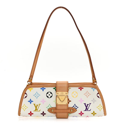 Louis Vuitton Monogram Multicolor Shirley White 1 of 9