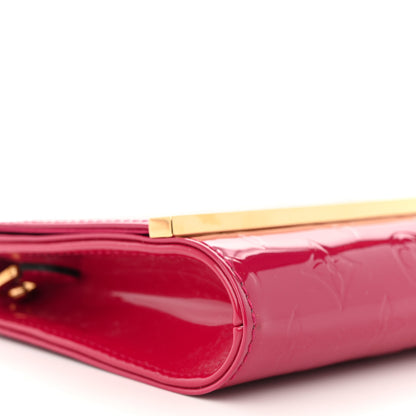 Louis Vuitton Vernis Ana Clutch Rose Indien 8 of 9