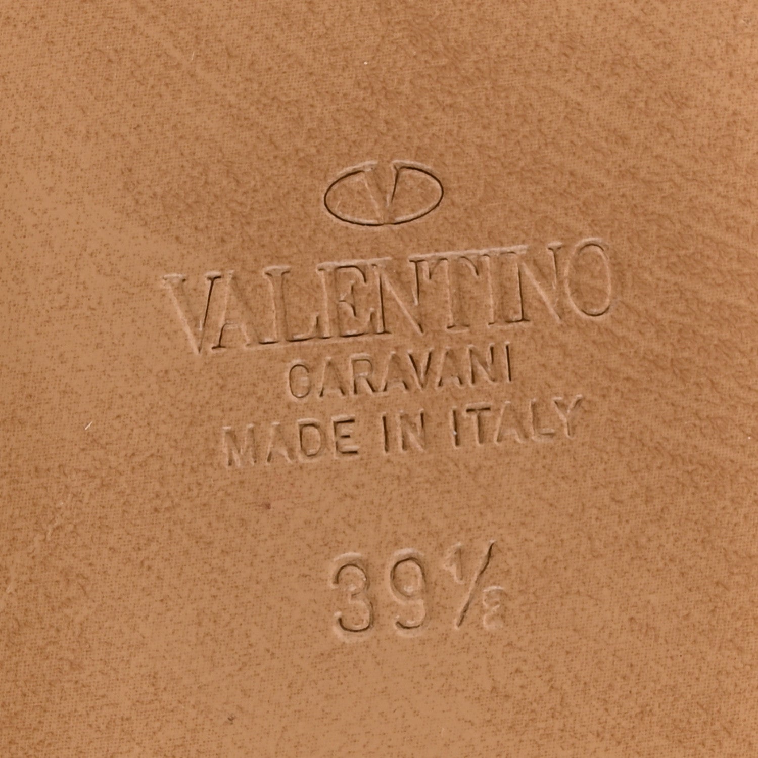 Valentino Garavani Metallic Calfskin Rockstud Ankle Wrap Flat Slide Sandals 39.5 Bronze 10 of 12