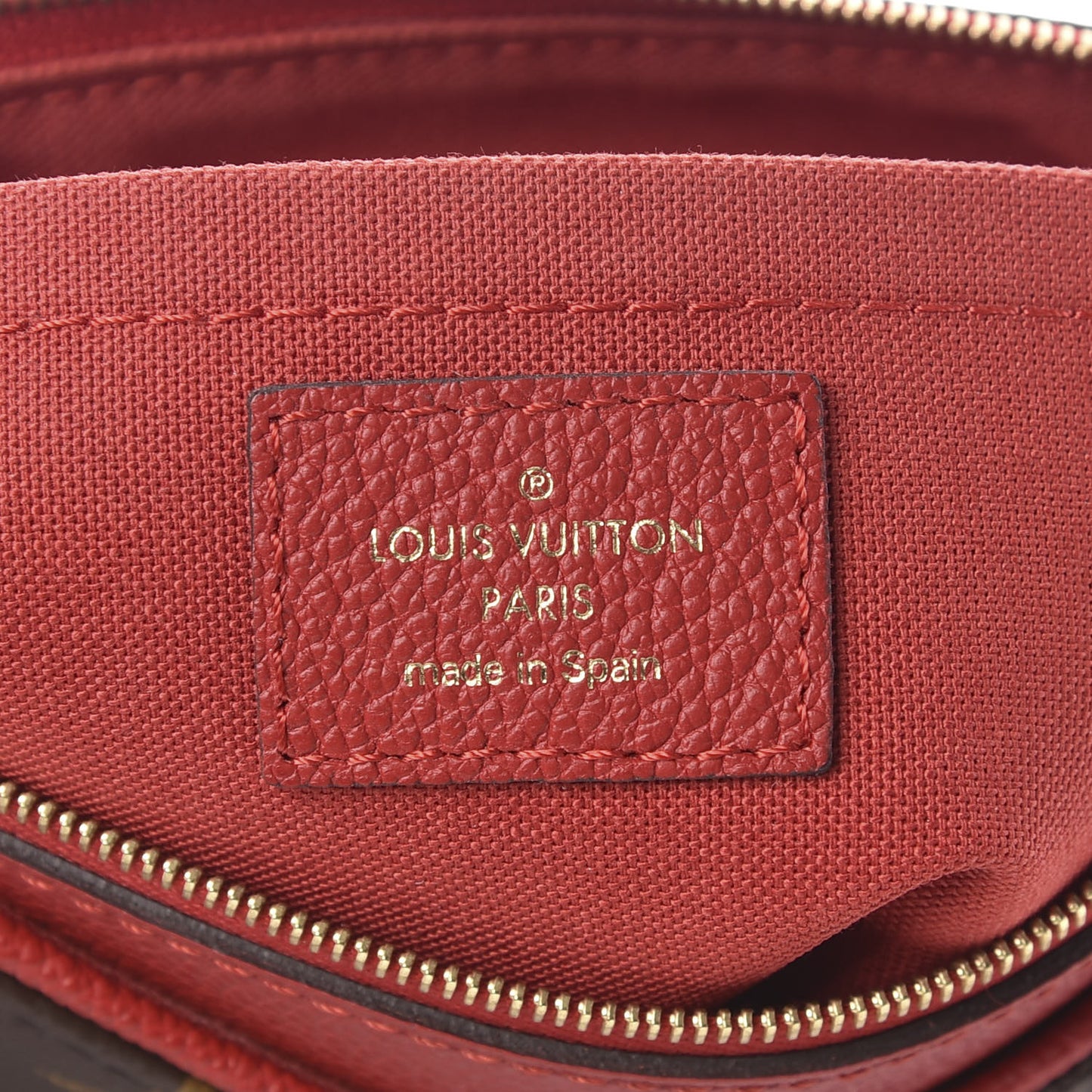 Monogram Pallas Clutch Cherry