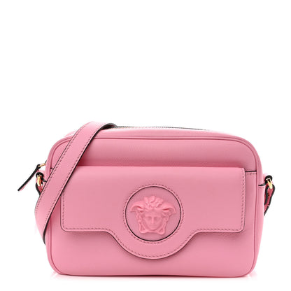 Versace Grained Calfskin Medusa Camera Bag Pink 1 of 9