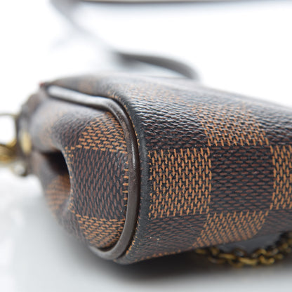 Louis Vuitton Damier Ebene Eva Clutch 9 of 10