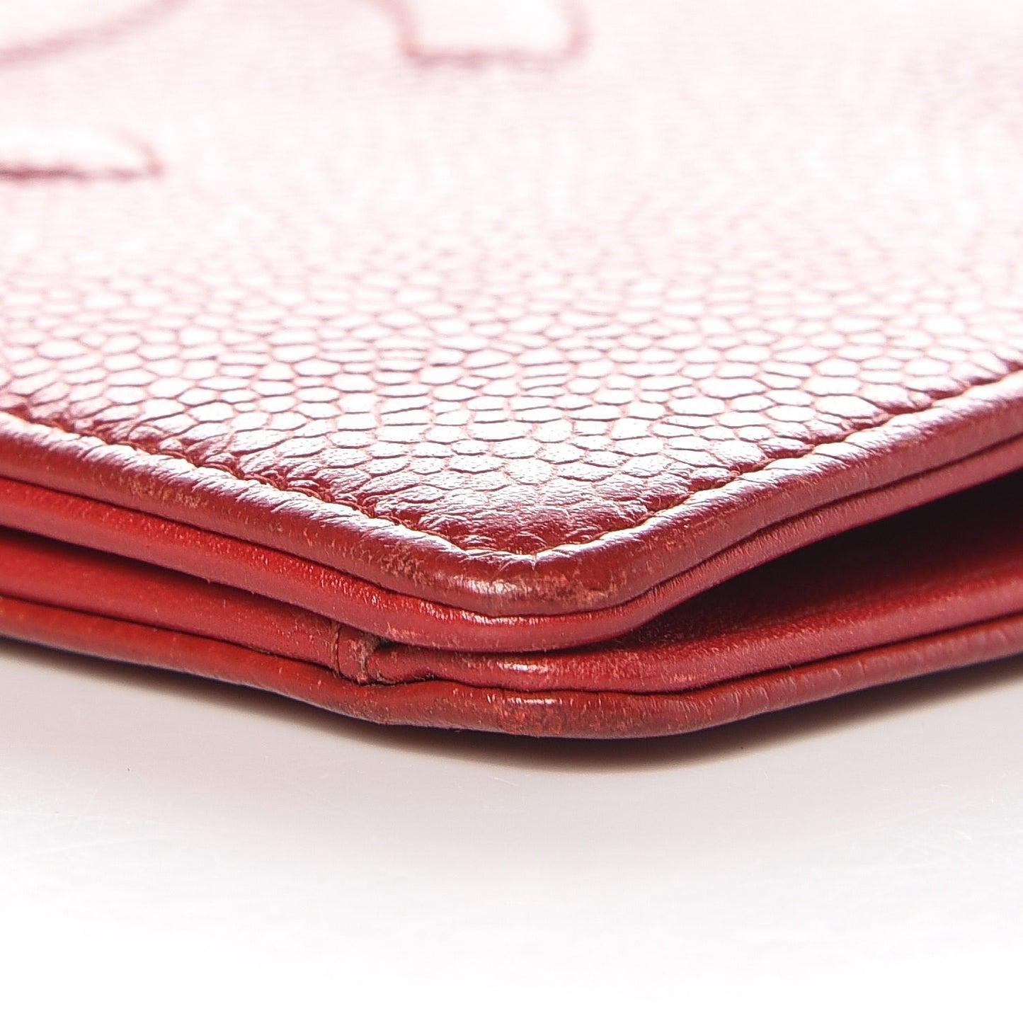 Caviar Timeless CC Yen Wallet Red