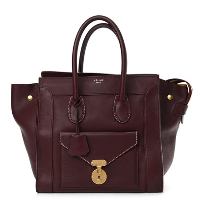 Celine Smooth Calfskin Mini Envelope Luggage Burgundy 1 of 8