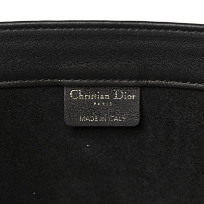 Christian Dior Calfskin Embossed Medium Book Tote Black 6 of 13