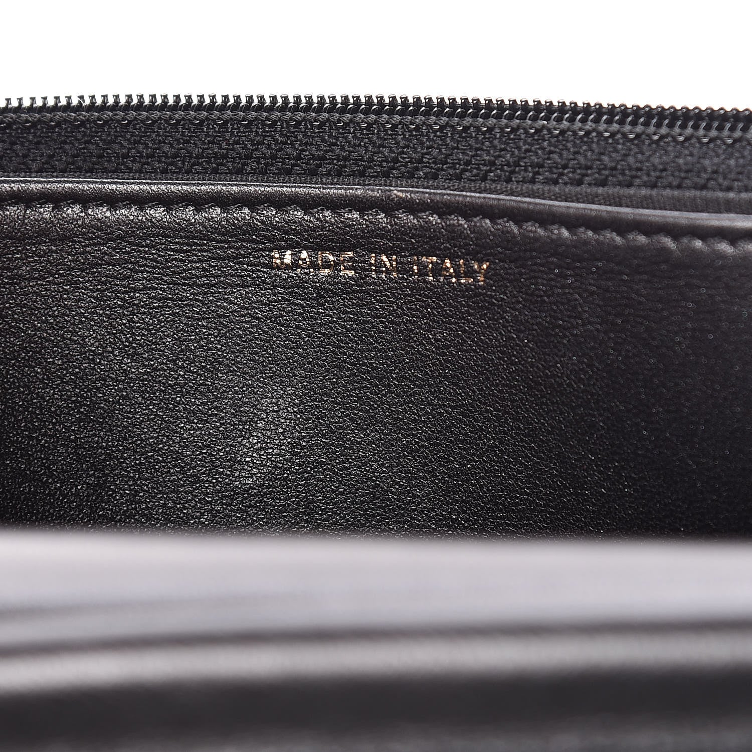 Chanel Glazed Calfskin Quilted Boy Wallet On Chain WOC Black 9 of 14