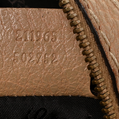 Gucci Calfskin Babouska Hobo Beige 6 of 9