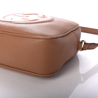 Gucci Cellarius Calfskin Small Soho Disco Bag Dusty Blush 8 of 8