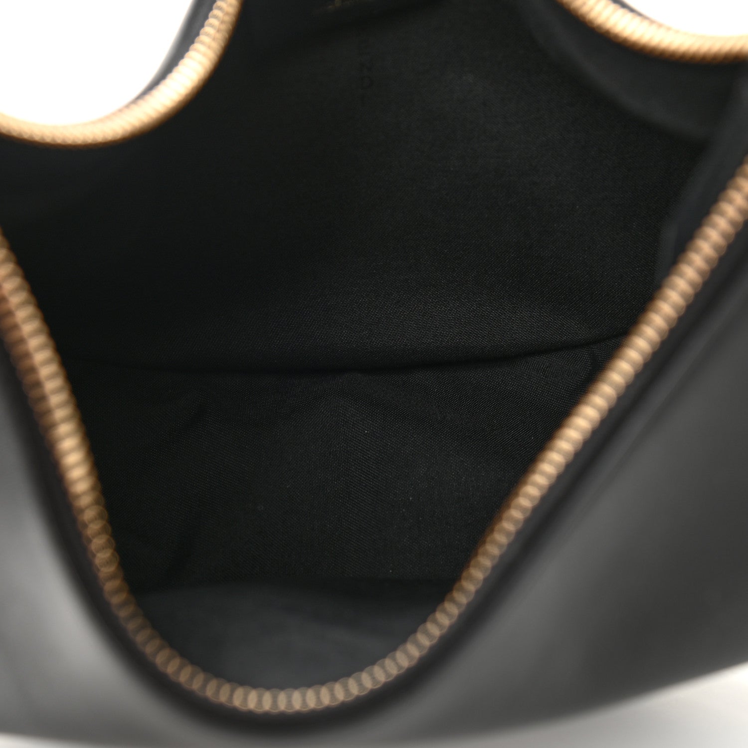 Fendi Vitello Grace Matte Small Fendigraphy Hobo Bag Black 5 of 10