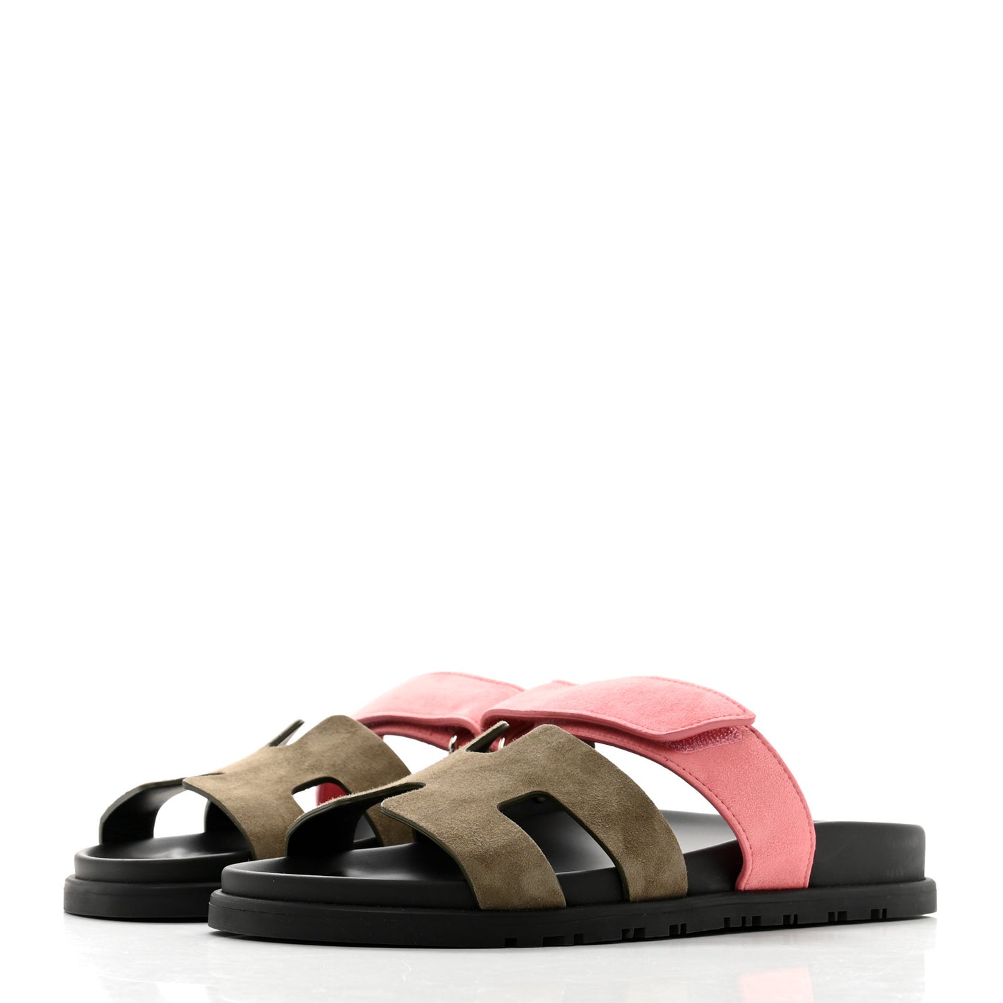 Suede Goatskin Womens Chypre Sandals 37 Toundra Rose Du Desert