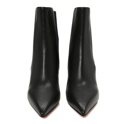 Christian Louboutin Calfskin Condora Booty 85 Ankle Boots 38 Black 3 of 9