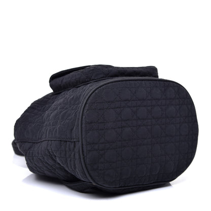 Christian Dior Nylon Cannage Backpack Navy Blue 4 of 11