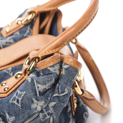 Louis Vuitton Monogram Denim Pleaty Blue 16 of 18