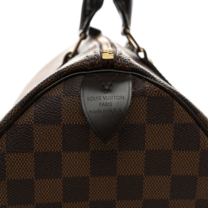 Louis Vuitton Damier Ebene Speedy 35 10 of 11