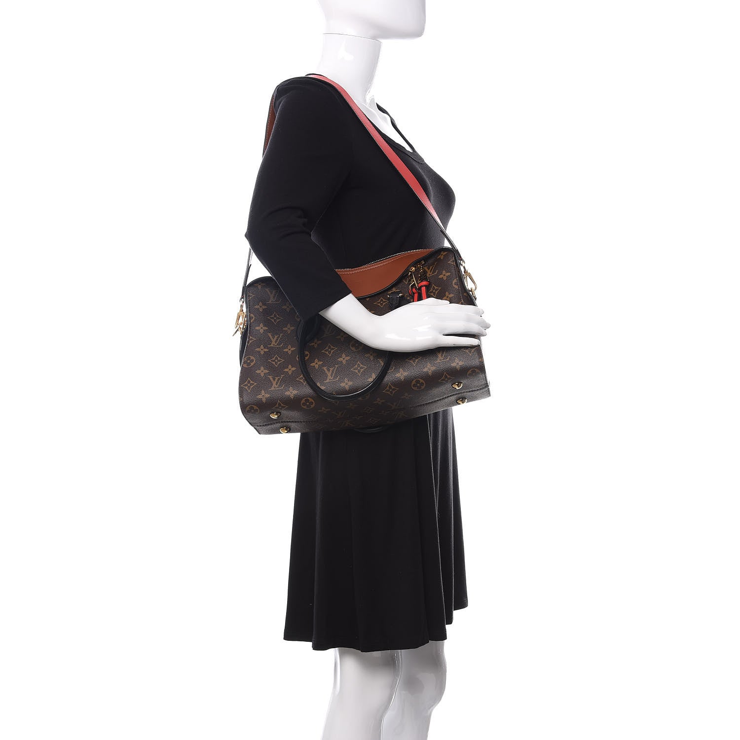 Louis Vuitton Monogram Tuileries Caramel Rouge 3 of 12