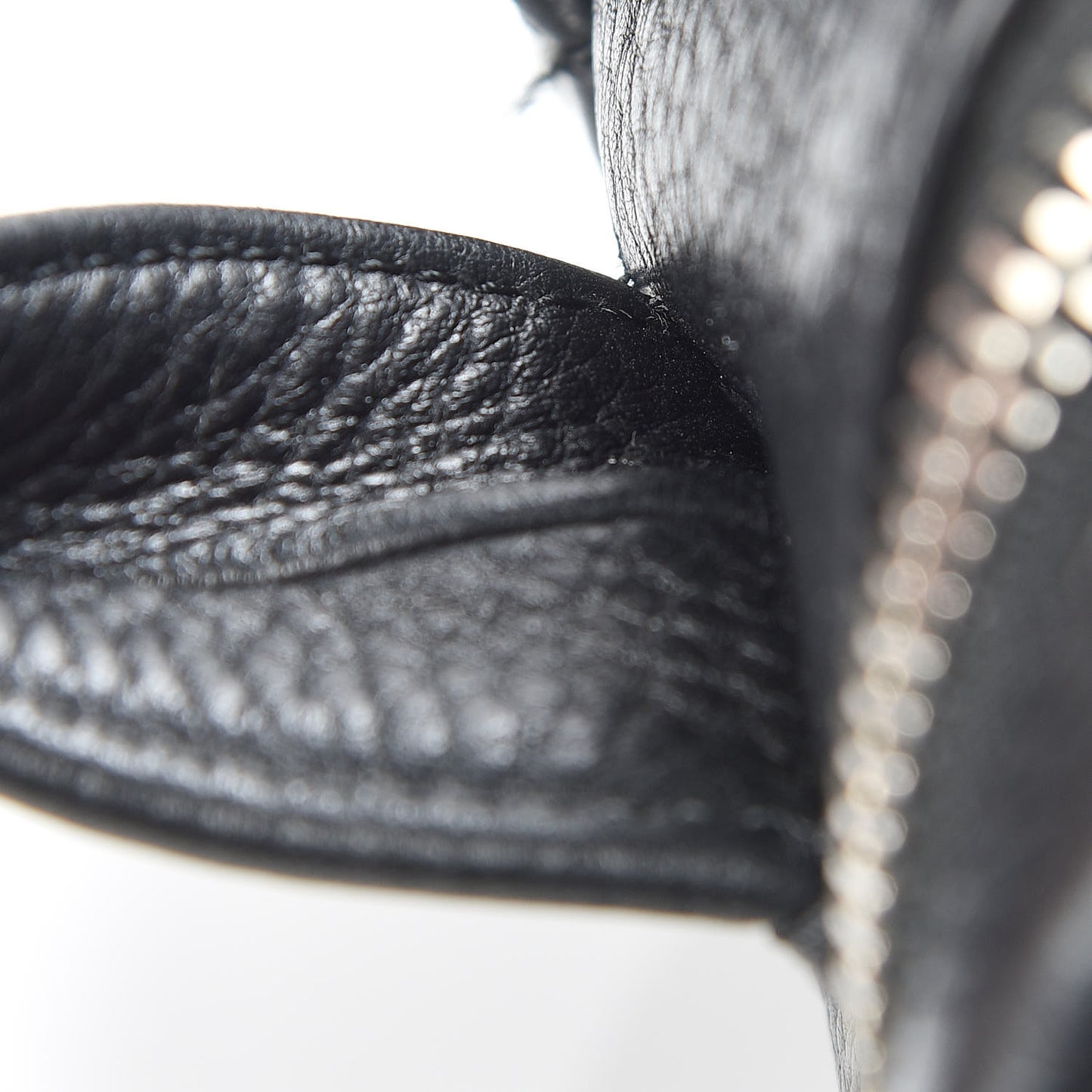 Pebbled Lambskin Mini Rockie Black Rhodium Hardware
