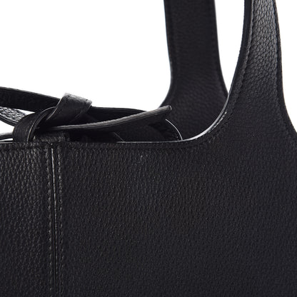 Celine Baby Grained Calfskin Medium Tri-Fold Bag Black 12 of 12