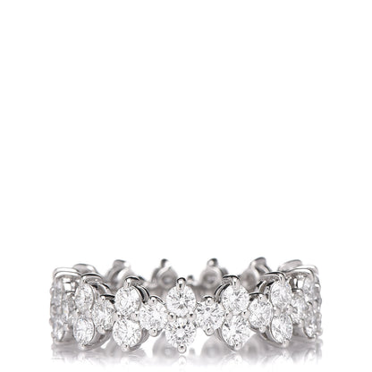 Tiffany Platinum Diamond Aria Eternity Ring 56 7.25 3 of 4