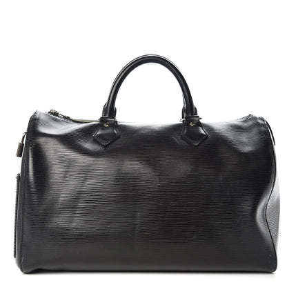 Louis Vuitton Epi Speedy 35 Black 1 of 30