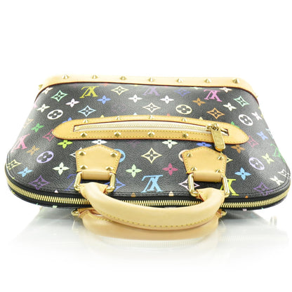 Louis Vuitton Monogram Multicolor Alma Black 5 of 8
