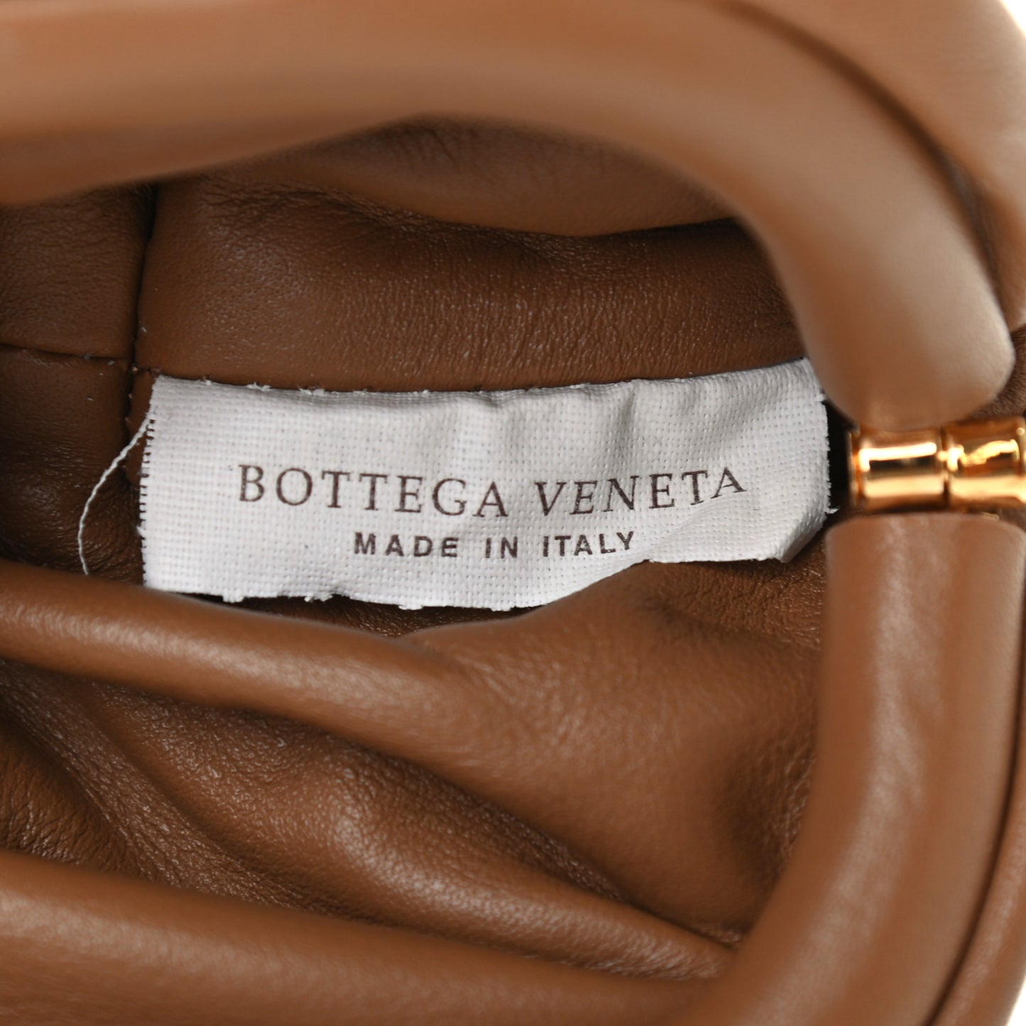 Butter Calfskin Coin Purse Cammello
