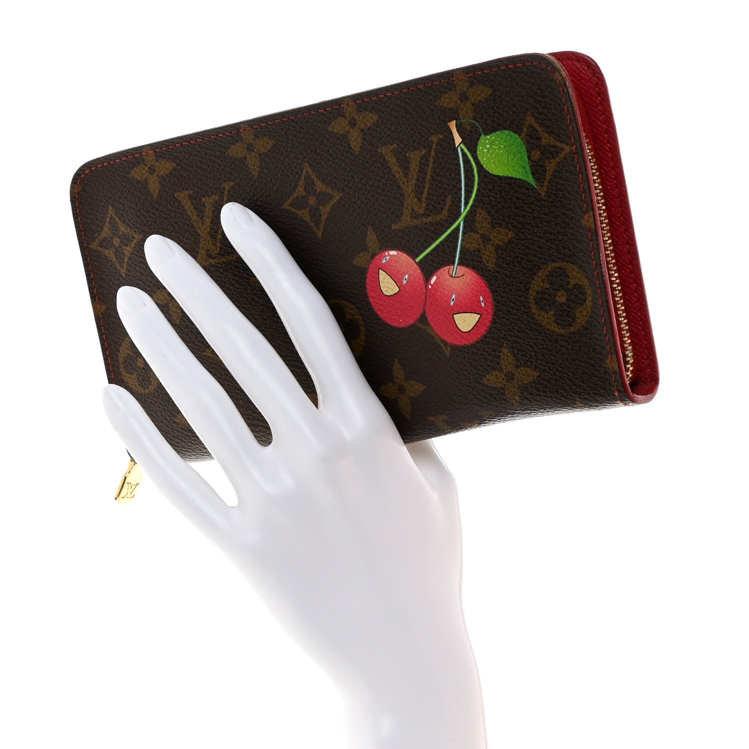 Louis Vuitton Monogram Cerises Zippy Wallet 2 of 8