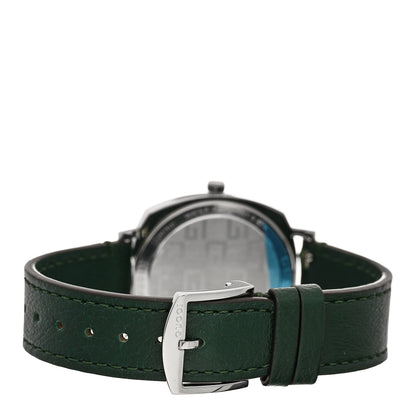 Gucci Stainless Steel Calfskin 35mm Grip Quartz Watch Green 3 of 5