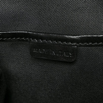 Burberry Bridle Calfskin House Check Small Orchard Bowling Bag Black 7 of 11
