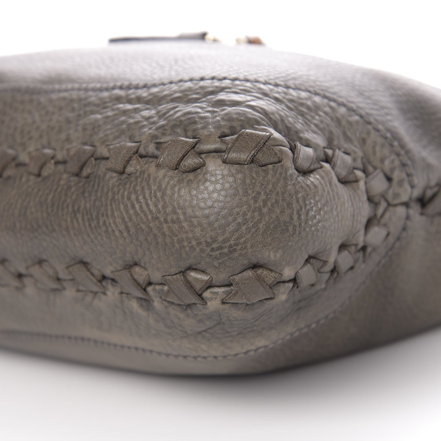 Calfskin Large New Jackie Shoulder Bag Military