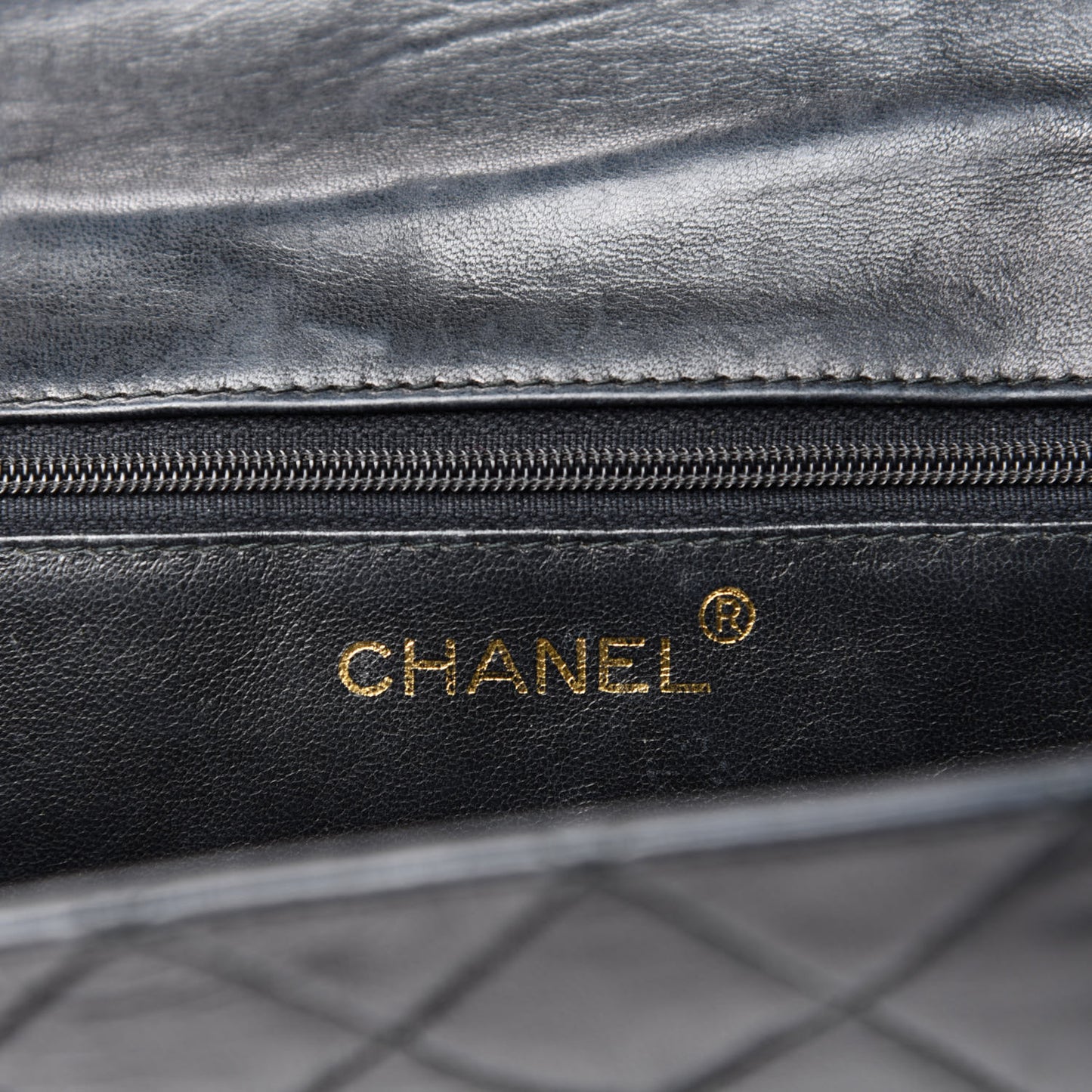 Lambskin Quilted CC Tassel Shoulder Flap Bag Black