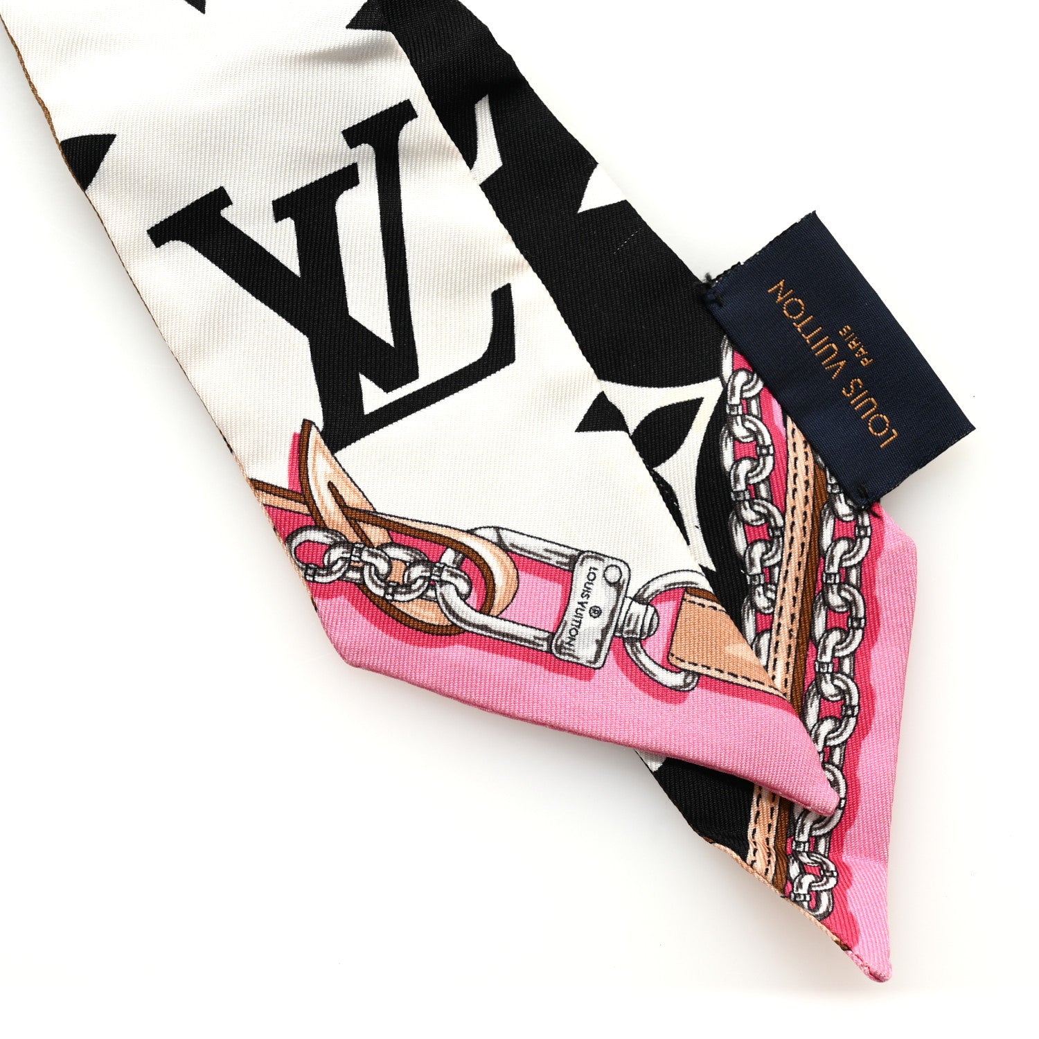 Louis Vuitton Silk Ultimate Monogram BB Bandeau Black 2 of 4