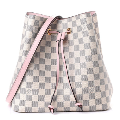 Louis Vuitton Damier Azur Neonoe MM Eau De Rose 1 of 4